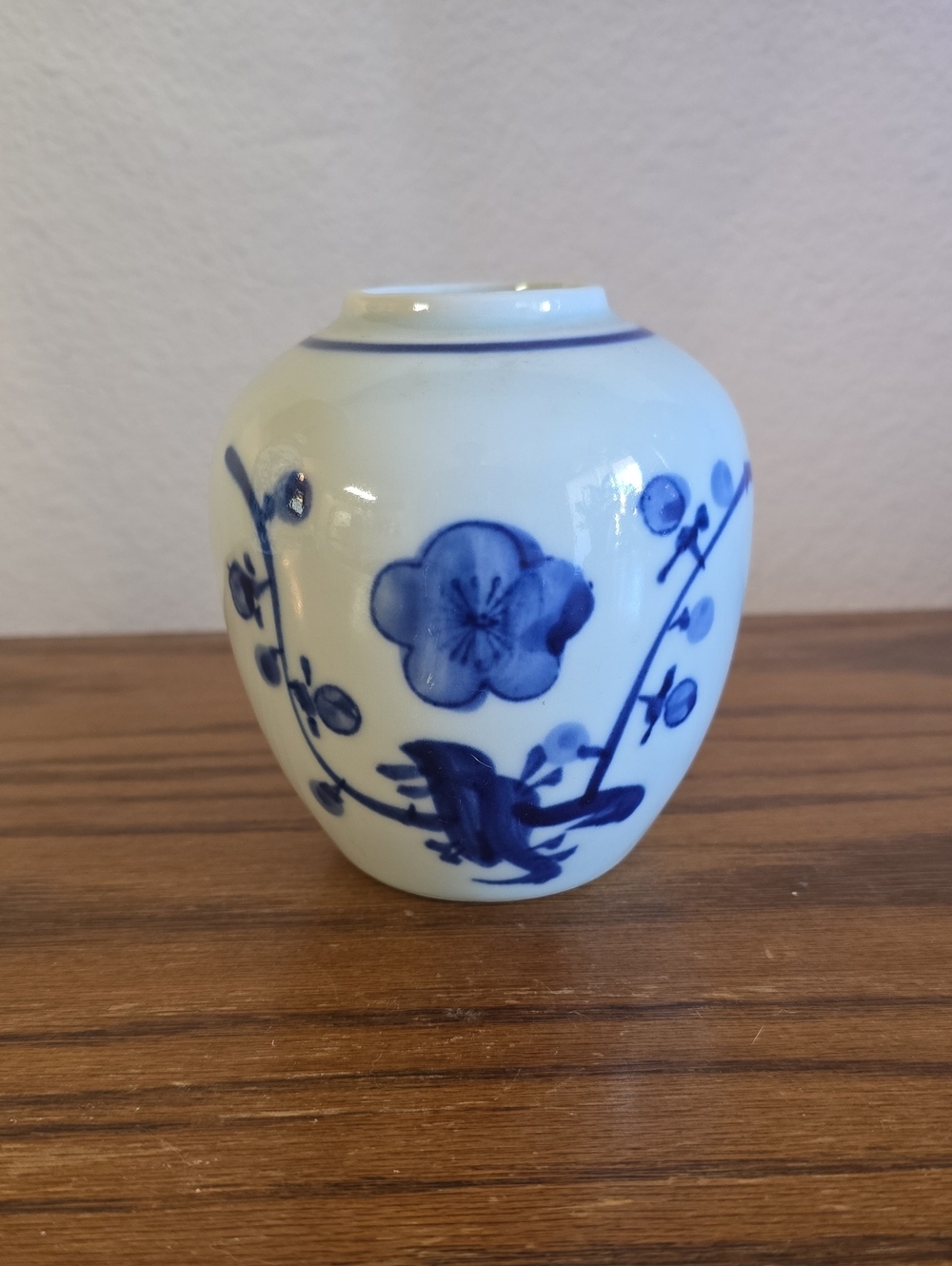 Vintage Japanese Vase Sakura Design Cherry Blossom Traditional Tote 13